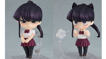 『古見さんは、コミュ症です。』古見硝子がポニーテール姿でねんどろいど化。キュートなキョトン顔や猫耳などのパーツも付属