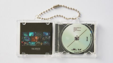 『FF7 リメイク』『ニーア オートマタ』などサントラのキーチェーンが当たるカプセルトイがe-STOREにて発売。TGSスクエニ物販にて話題を呼んだファン必見のアイテム