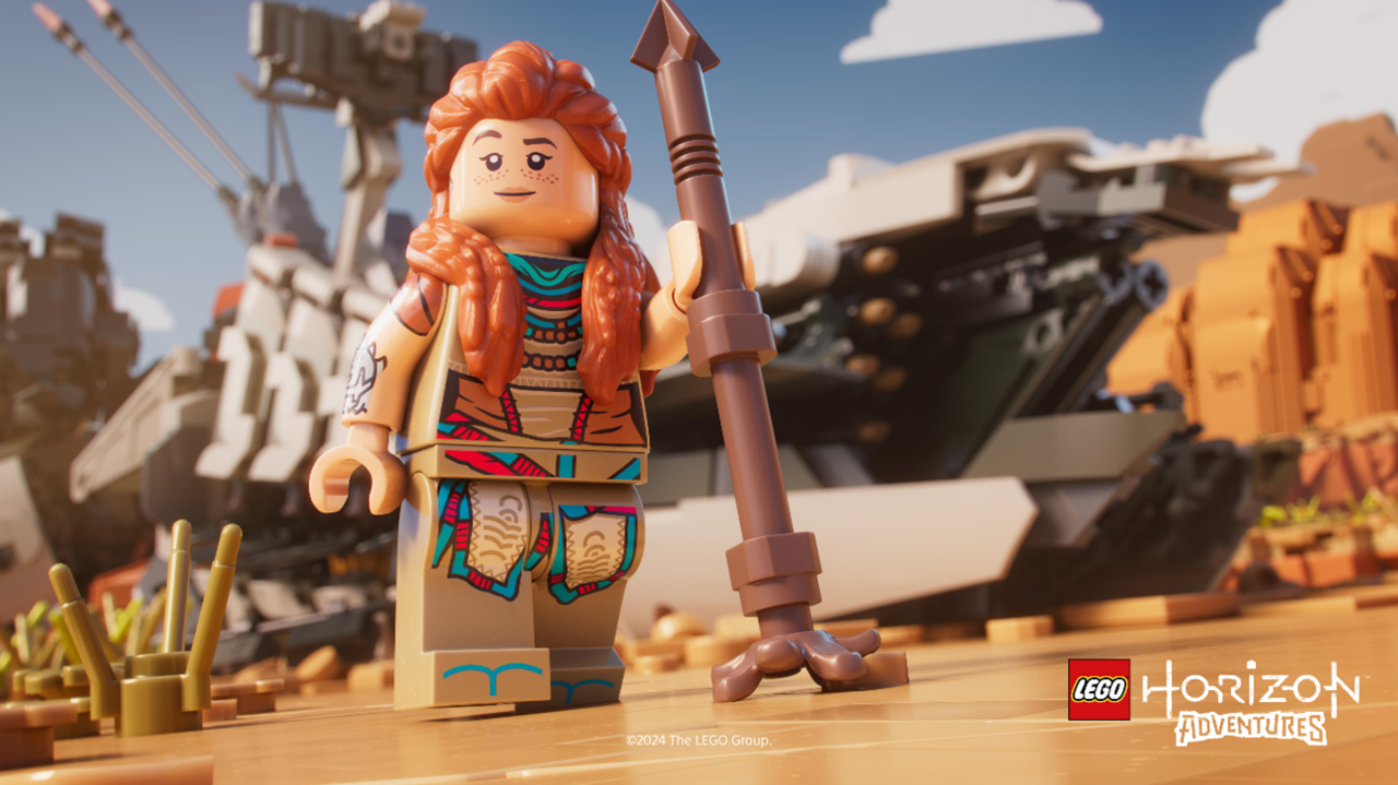 『LEGO ホライゾン アドベンチャー』PS5版が本日(11/14)発売。すべてがレゴブロックでできた『Horizon』の世界をアーロイが駆け巡るアクションADV