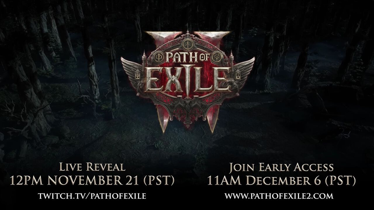 『Path of Exile 2』早期アクセス版が12月7日4時より開始。基本プレイ無料のハクスラRPG。参加方法やコンテンツを紹介する生放送は11月22日5時より配信