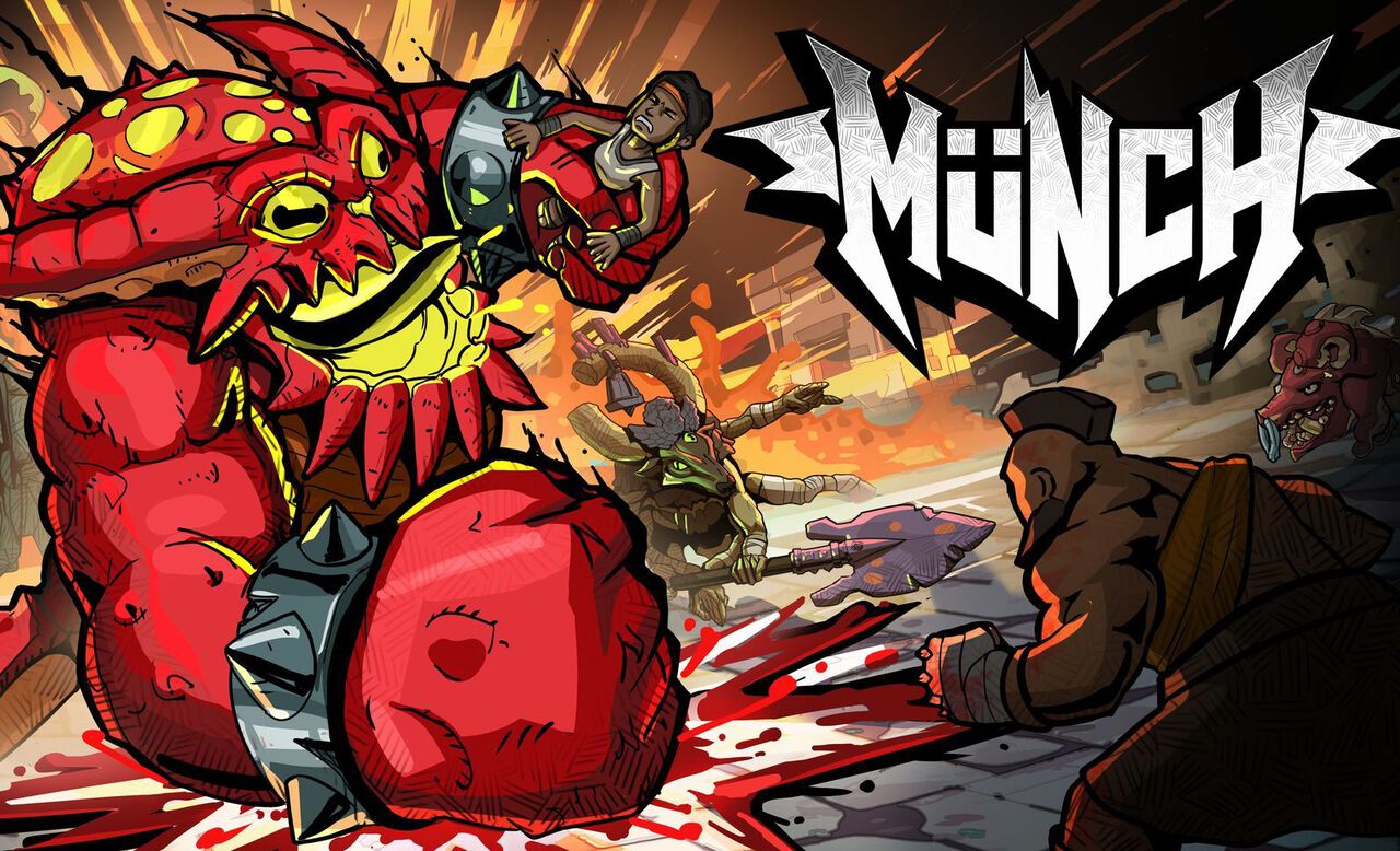 『Munch』ヘビメタローグライトアクション、日本語完全対応でリリース。メタルジャンルを象徴するモンスターへと進化し、秩序の文明を破壊せよ