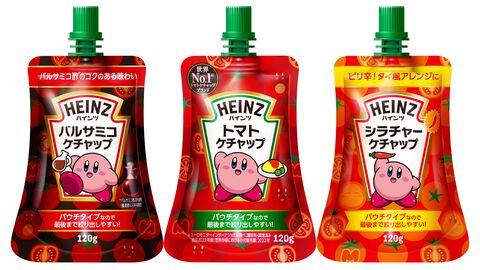 『星のカービィ』デザインのトマトケチャップが11月下旬に発売。世界売上No.1ブランドのハインツと“トマトつながり”コラボ