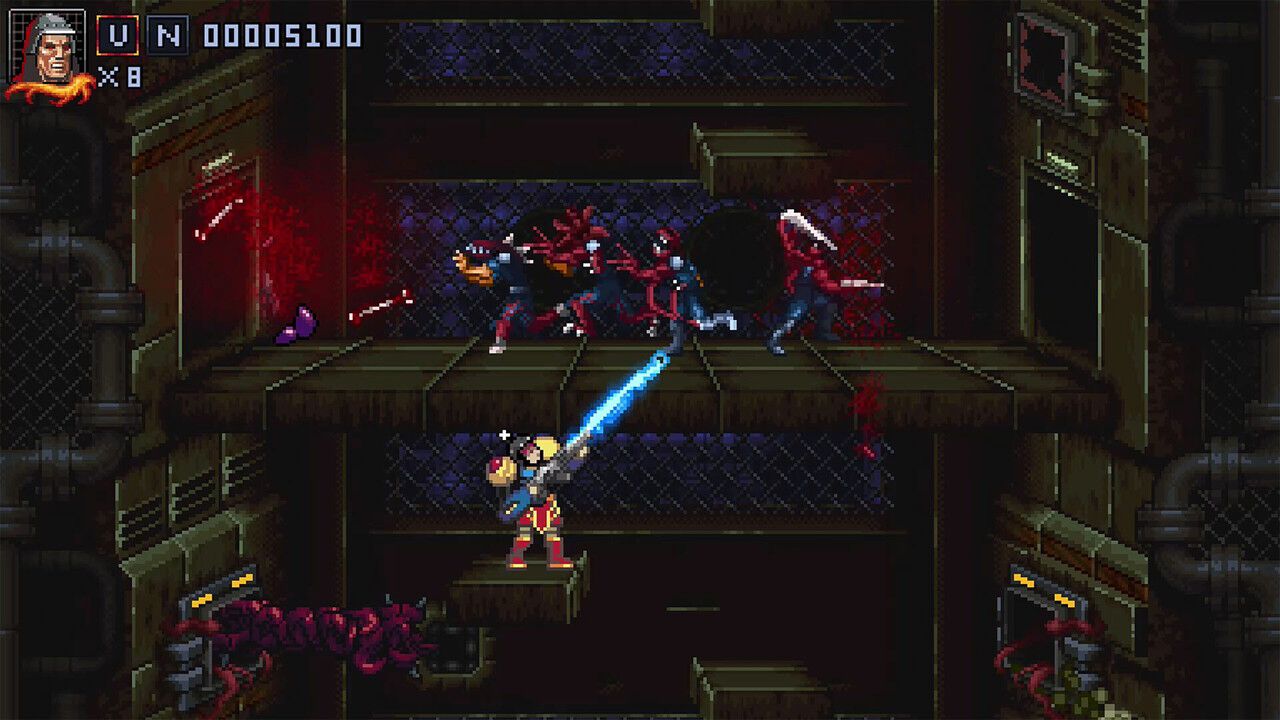 90年代の古き良きアクションゲームを彷彿させる超爽快2Dアクション