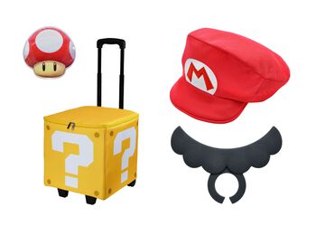『スーパーマリオ』の“変身セット”や“ハテナブロック型キャリークーラーバッグ”が当たる。サントリー飲料とのコラボキャンペーンが本日（4/22）スタート