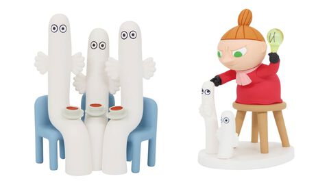 『ムーミン』ニョロニョロが伸びてかわいいマスコットフィギュアに。原作イラストを立体化したアイテムがガチャで12月中旬に発売