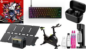 Amazonブラックフライデー40%オフのお買い得品。『ペルソナ5 タクティカ』Steamコード、SteelSeriesのゲーミングキーボード、ゼンハイザーのワイヤレスイヤホンなどが狙い目