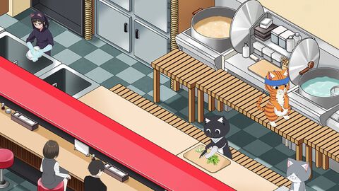 『ラーメン赤猫 ～ニャンて素敵なラーメン店～』配信開始。お手伝い、お着替え、模様替えなど『ラーメン赤猫』の世界で癒しのひとときを【ニャンステ】