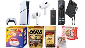 Amazonブラックフライデーのファミ通人気商品まとめ。PS5本体、Fire TV Stick、AirPods Pro 2、Ankerのモバイルバッテリー、めぐりズムなど