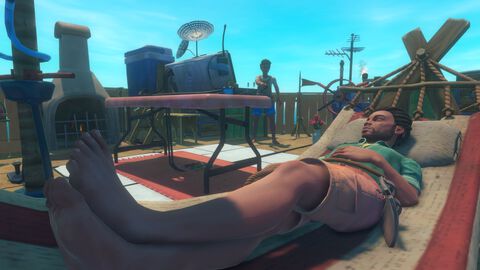 『Raft』PS5、XSX版が本日（12/4）発売。イカダで大海原を旅する人気サバイバルゲーム。漂流する資材を集めて家や船にも改築できる