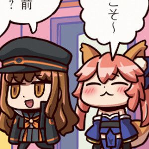 『ますますマンガで分かる！ FGO』382話。岸波白野を自室へ招いた玉藻の前、その目的は朝まで…!?