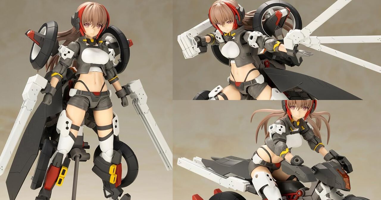 バイク形態から武装形態に！『フレームアームズ・ガール ウィルバー 