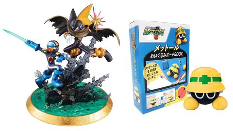 『ロックマン』の誕生日＆『シークレット・レベル』エピソード配信開始を記念したキャンペーンが開催。精巧なフィギュアやメットールぬいぐるみなどのグッズが抽選で当たる