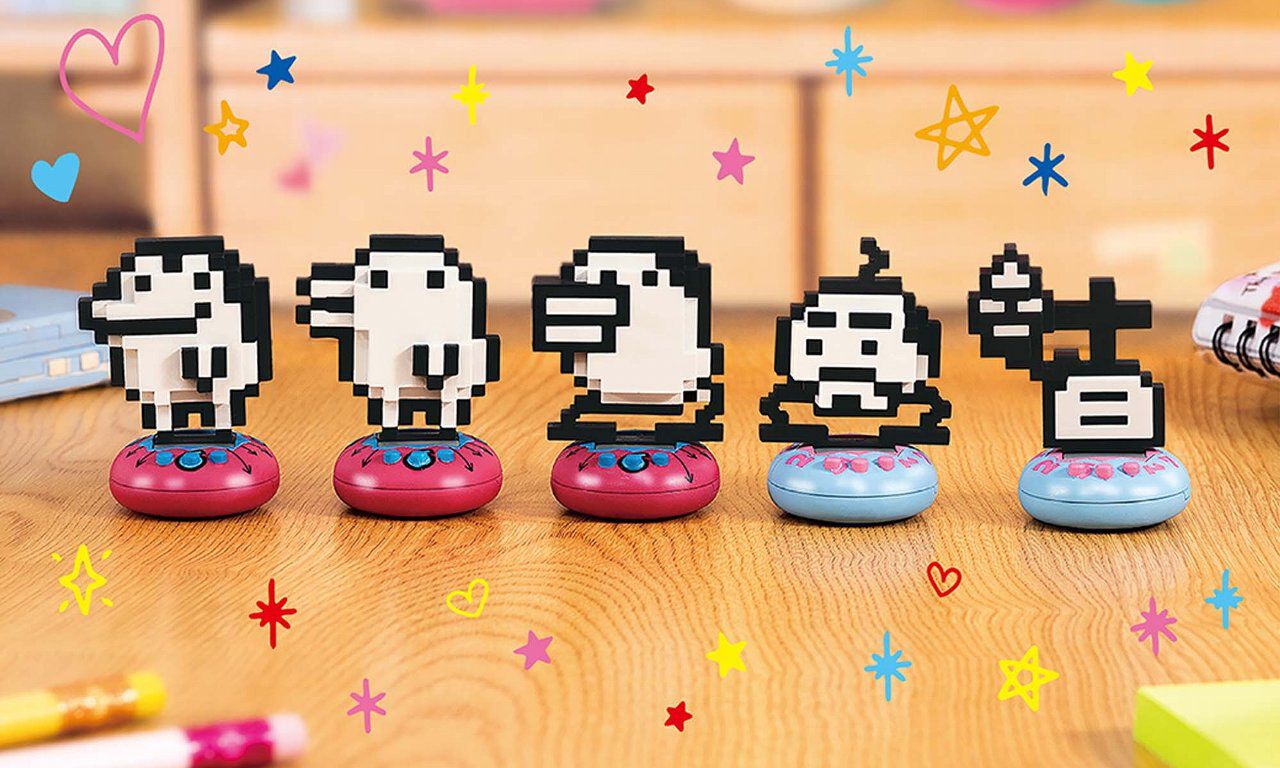たまごっち』ポップで平成レトロなドットフィギュア第2弾が展開 