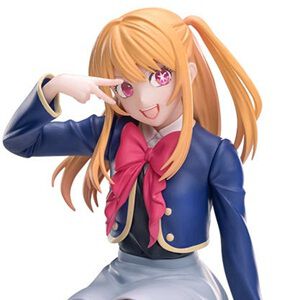 【推しの子】ルビーのちょこのせフィギュア新作は制服姿。キービジュ風の横ピース＆笑顔で愛らしさもばっちり