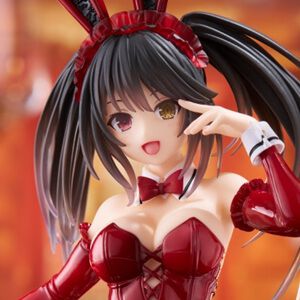 『デート・ア・ライブV』時崎狂三がバニー姿でデスクトップキュートフィギュア化。膝立ちのポーズも相まってなんともセクシー