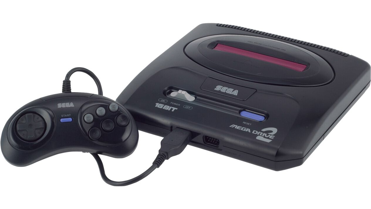 長期納期SEGA MEGA-CD2 　メガドライブ専用 ゲーム機 本体セット 　動作確認済　　セガ メガCD2 本体、アクセサリー