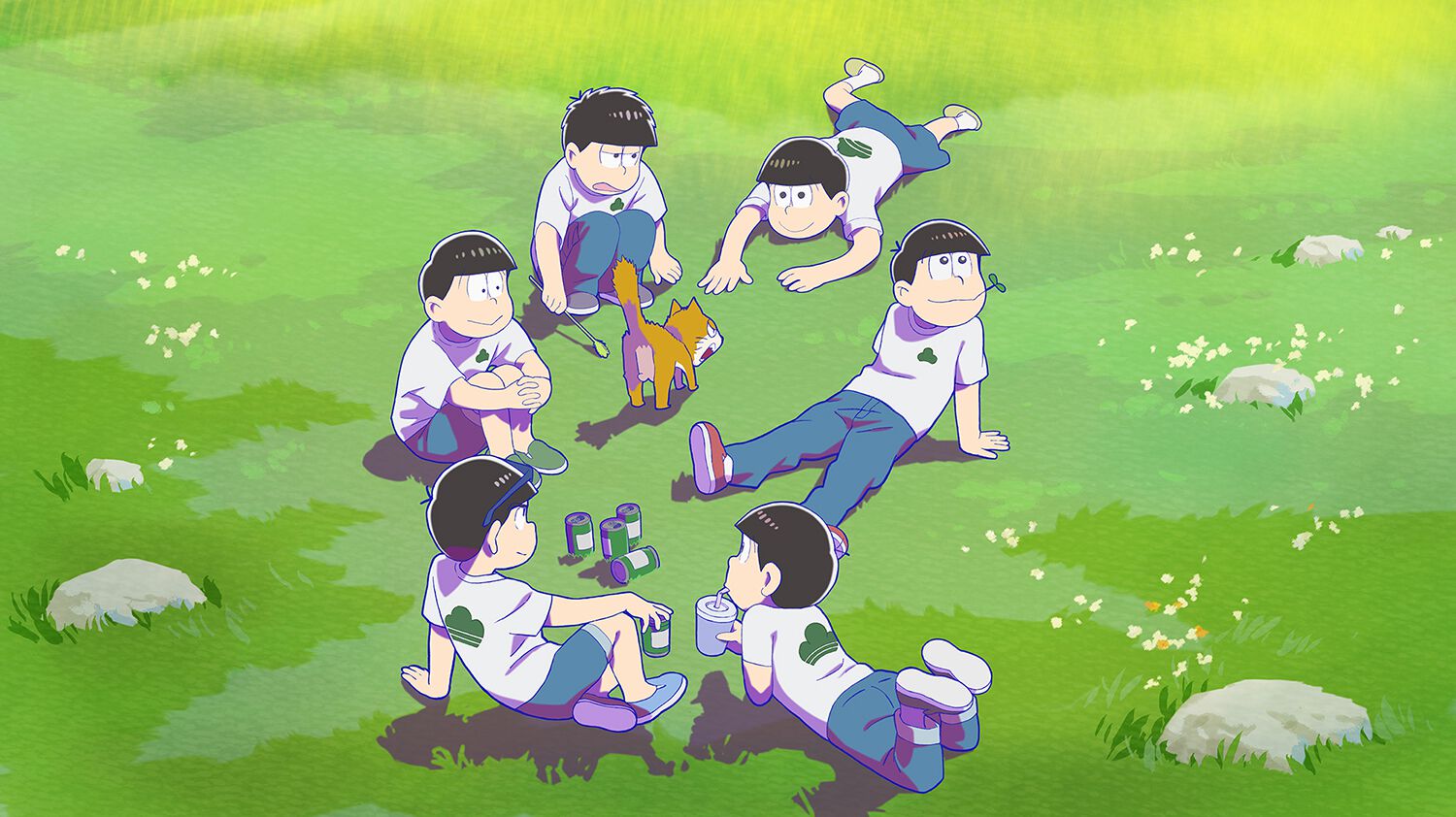 アニメ『おそ松さん』4期が7月放送決定。6つ子たちが新衣装を披露する