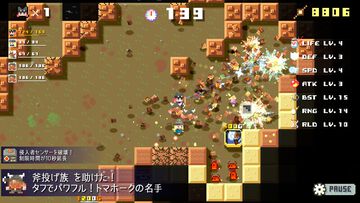 『ダンジョン崩し』壁をぶっ壊してダンジョンを進むハイパーインフレ破壊シューティング。超速RPG『勇者30』クリエイターによる新作