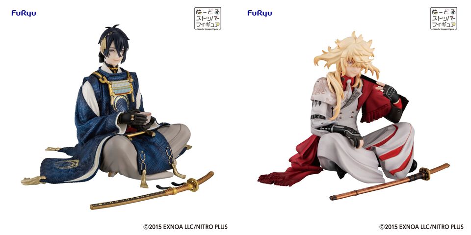 『刀剣乱舞』ぬーどるストッパーの陣 其ノ伍が1月18日より発売。A賞・B賞は一文字則宗、三日月宗近のフィギュア、C賞は刀剣男士総勢114振り勢ぞろいのタオル