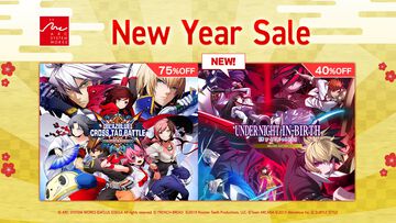 『Under Night In-Birth2』DX版が初セールで40％オフ、『ブレイブルー クロスタッグバトル』スペシャル版は75％オフ。アークシステムワークス新年セール開催中