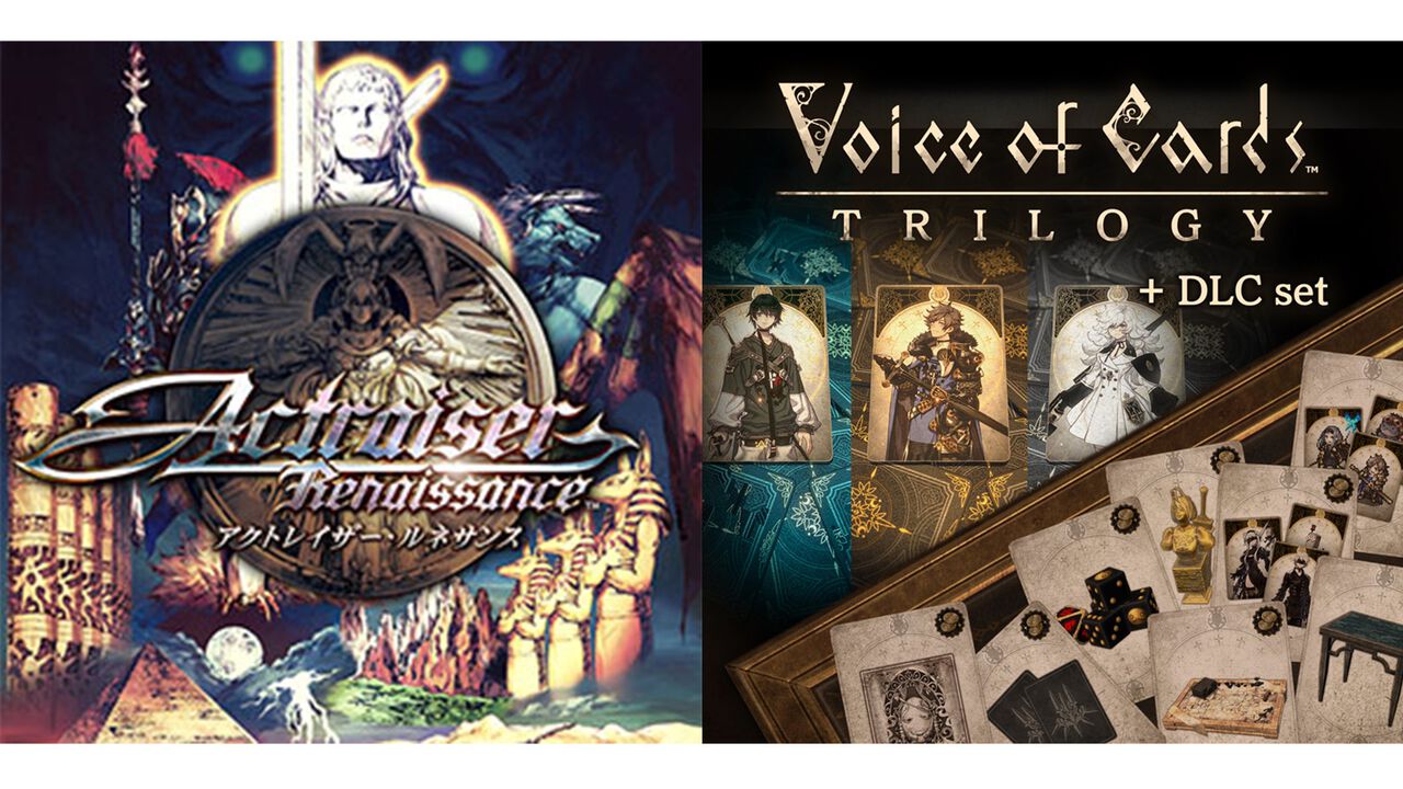 『アクトレイザー・ルネサンス』『Voice of Cards Trilogy+DLCセット』が50%オフ! スクエニのDL作品がお得の期間限定セールが開催中