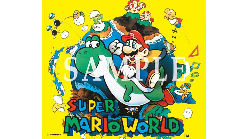 『スーパーマリオワールド』サントラのアナログレコードが4月発売。『スーパーマリオブラザーズ1~3』のBGMと効果音も収録