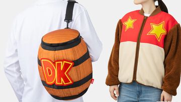 『ドンキーコング』タルを背負えるショルダーバッグが発売。ドンキーやディディーになりきれるフリースなど新作グッズが多数登場