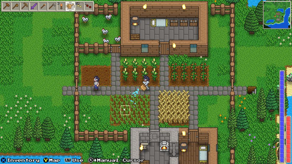 『Delverium』農業や建築、クラフト、ダンジョン探索など要素満載の2Dオープンワールドサバイバル、2月7日にデモ版が配信決定