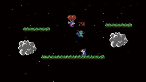 『バルーンファイト』40周年。ふわふわと風船で浮かぶ独特で激ムズな操作感が印象的だった。協力プレイのはずが対戦バトルに発展しがち！【今日は何の日？】