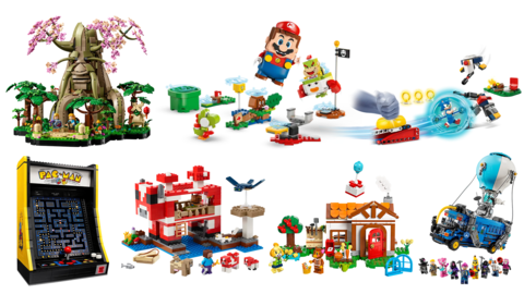 レゴのゲームコラボまとめ『マリオ』『どう森』『マイクラ』『ソニック』『フォートナイト』などゲーマーのコレクション欲を掻き立てるラインアップ