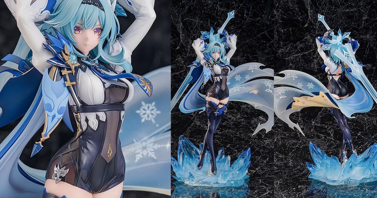 原神』エウルアが立ち絵イラストをもとにフィギュア化。凛々しい表情や 
