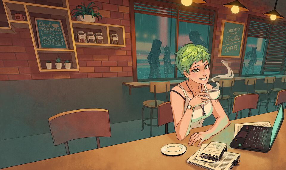 『コーヒートーク』5周年。喫茶店のバリスタとなり、多様性のあるキャラクターたちの悩みに耳を傾けるアドベンチャー【今日は何の日？】