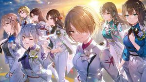 『ヘブバン』舞台化決定、庭の湯や東京タワーコラボも発表。31Aのメイド服姿＆浴衣姿、30Gの私服など描き下ろしイラストが公開