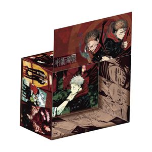 『呪術廻戦』全巻収納BOX＃1/＃2の先行予約がスタート。全30巻を2つで収納（各5枚の特典しおり付き）、フタ部分をポップアップして飾ることもできる！