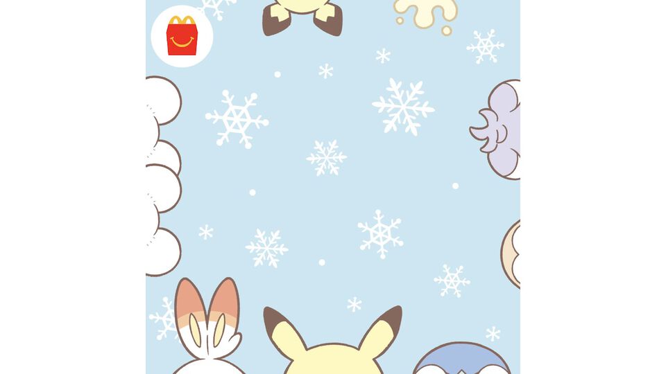 【マクドナルド】次回のハッピーセットは『ポケモン（ポケピース）』コラボ？ 丸くてかわいいピカチュウやヒバニーたちの頭がチラ見せ