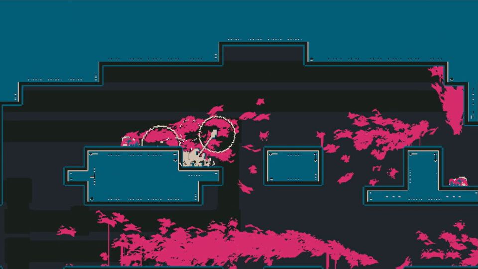 殺人ギターが暴れまわる2Dアクション『Death the Guitar』にスコアシステムが実装！ 敵の出血量が多いほどハイスコアに！【BitSummit Let's Go!!】