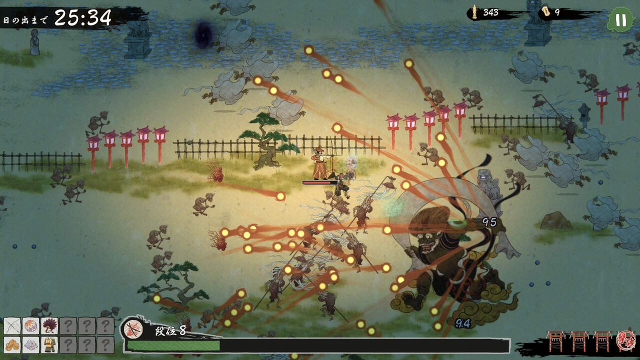 『百鬼夜行サバイバー』絵巻物の世界が舞台のヴァンサバライクゲームが本日(2/7)配信開始。一寸法師や空也を味方に魑魅魍魎を薙ぎ払え