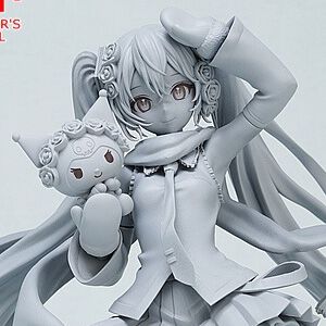 雪ミク×クロミのスケールフィギュア化が決定！ 原型が初公開【WF2025W】