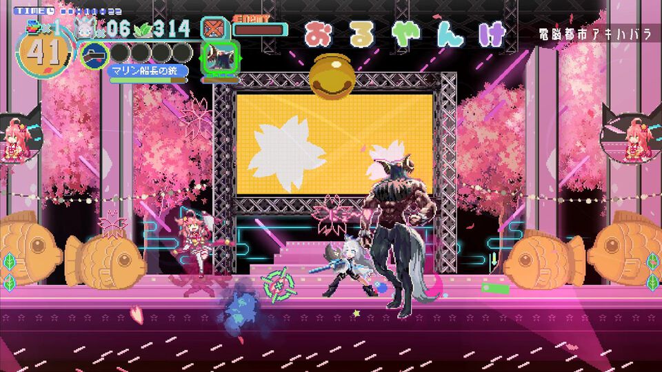 『FUBUKI ～zero in on Holoearth～』白上フブキ主役のハイスピード2Dドットアクション、2025年春に配信。“ホロアース”に起きた異変を解決