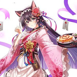 『白猫』カスミの新衣装が猫耳和服メイドで卒倒。チョコ作りに奮闘する乙女たちのバレンタインの一幕が最高【電撃バレンタイン2025】