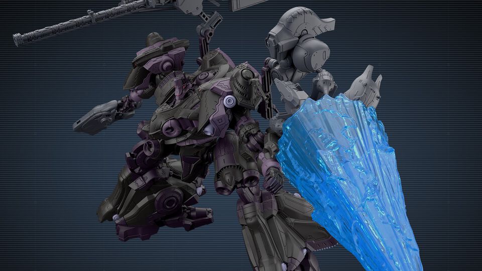 【30MM】『アーマード・コア6』V.IIスネイルの“オープンフェイス”がプラモ化。駄犬の教育にピッタリなアイスワーム砲、レーザーランス装備