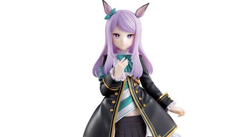 『ウマ娘』一番くじ11弾が本日（2/21）発売。メジロマックイーン、ドーベル、アルダンが勝負服姿＆レース勝利ポーズイメージでフィギュアに