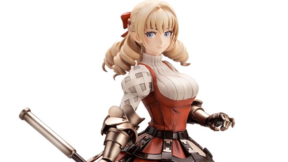 『ユニコーンオーバーロード』スカーレットのフィギュア予約受付が2月28日より開始。特徴的な赤いドレスが目を引く彼女の勇ましい姿を表現