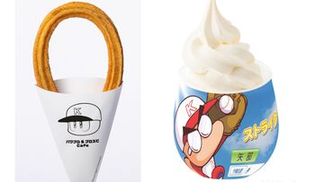 『パワプロ』『プロスピ』コラボカフェが神宮球場内に3月14日より開店。パワプロくんの米粉チュロスなどスイーツが登場