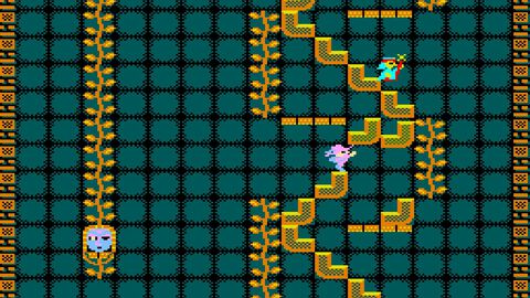 【アケアカ】『VS. バベルの塔』3月6日配信。ブロックを積んで頂上を目指す1986年の名作アクションパズル