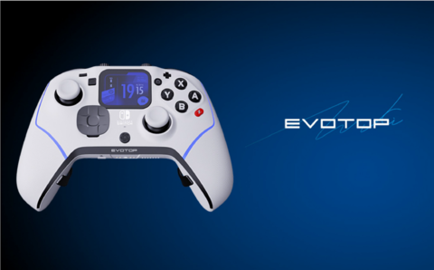 多機能コントローラー“EVOTOP”ホワイト版が予約開始。タッチパネルやマクロ搭載、感度やデッドゾーンの設定も可能