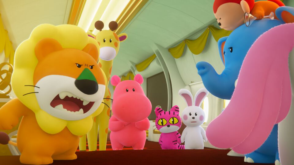 『たべっ子どうぶつ THE MOVIE』トラジャ松田元太がらいおんくんを好演する本編映像が公開。世界的アイドルだから移動はプライベートジェット！