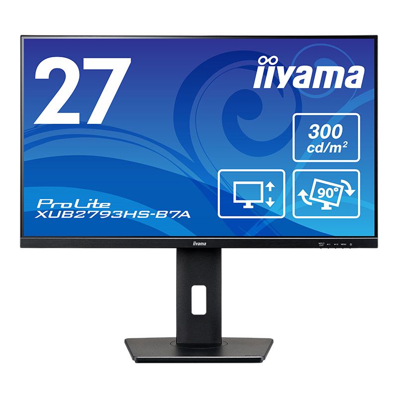 iiyama ProLite XUB2793HS 27インチモニター 27型フルHD iiyama液晶モニター“ProLite XUB2793HS-B7A”が税込2万2880