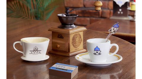 『ドラクエ』スライムのカップ＆ソーサーやコーヒーミルなどのカフェアイテムが6月28日に発売。テーマはスライムの“純喫茶”