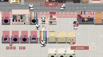 『Bao Bao's Cozy Laundromat』もこもこパンダとランドリー経営するチル系放置ゲーが本日（3/6）発売。そんなに気に掛けなくても、勝手に頑張る